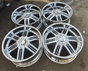 22-Inch Rim Original Stainless Chrome for Mercedes Benz,Dodge Charger