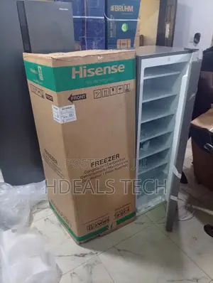Hisense Upright Freezer With White Finish and Low Energy Consumption