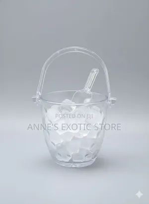 Acrylic Ice Bucket With Handle Ice Tong
