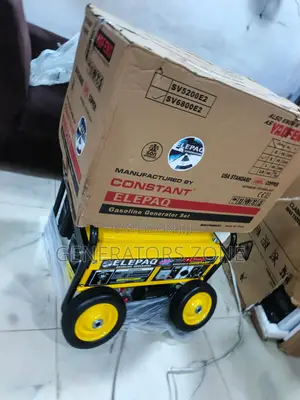 Elepaq 4.5kva Automatic Generator Model Sv6800e2 Air-Cooled Generator