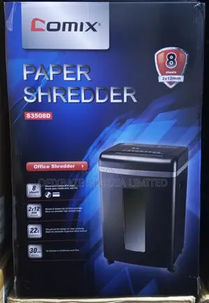 Comix S3508d Micro-Cut Paper Shredder (22l)