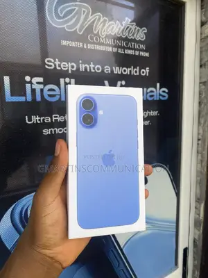 New Apple iPhone 16 Plus 256 GB Blue