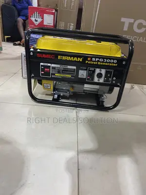 Sumec Firman Spg3000 Generator Set With High Fuel Efficiency