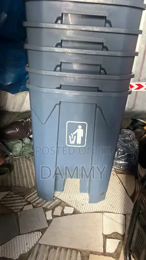 Blue Liter Plastic Waste Bin