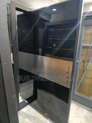 1.2m by 2.1m Pivot Security Door With Smart Lock