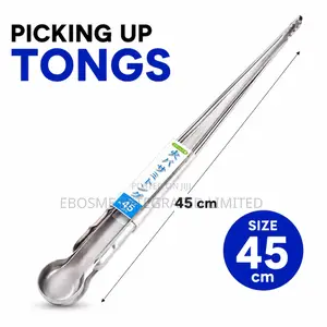 Barbecue Stainless Steel Tongs And Pick Up Tongs 40cm