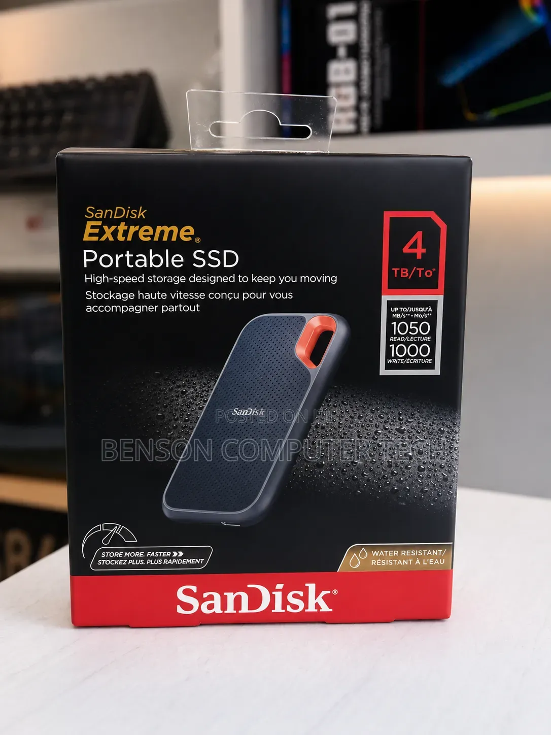 Sandisk Extreme Portable SSD 4tb