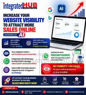 Increase Your Website Visibility, Dominate Google and Bing for Sales