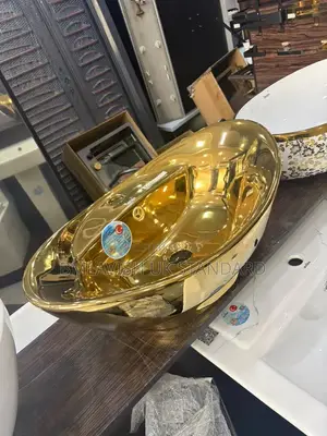 Dubai Gold Counter Top Basin