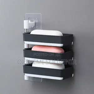 3-Tier Rotating Soap Dish