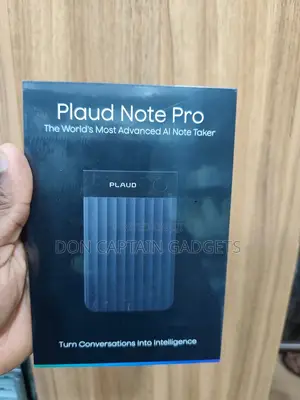 Plaud Note Pro Ai Voice Recorder. Treanscribe. Record. Summarize