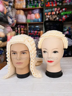 Crochet Lawyer and Magistrate Wig