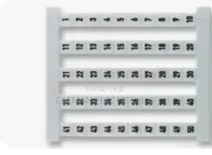 Terminal Connector Numbers Available