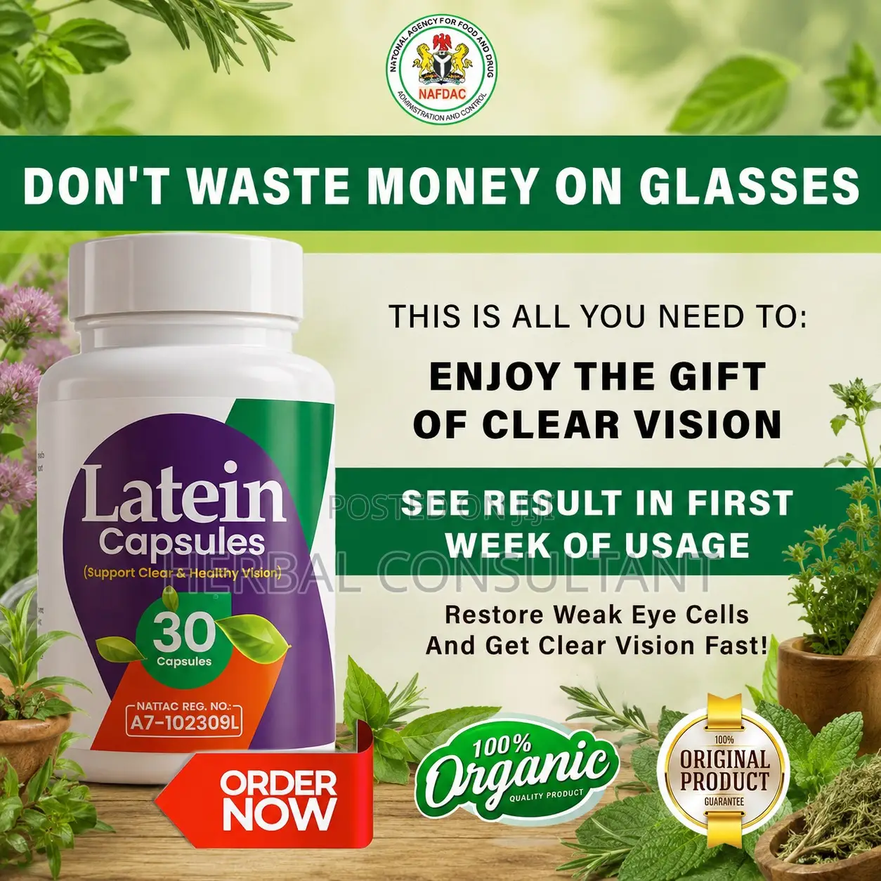 Latein Herbal Capsules