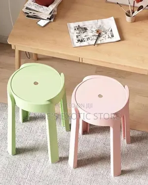 Stackable Plastic Stool – Durable Multipurpose Chair