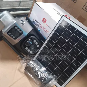 Dual Lens Security Camera Solar Outdoor Surveillance 10x Optical Zoom