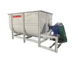 Horizontal Mixer Animal Feed Processing Blender