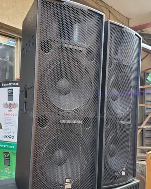 Sound Prince Double 15-Inch Passive Loudspeakers (Pair)