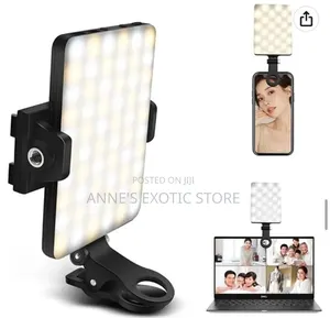 Rechargeable Clip-on Led Selfie Fill Light for Phone Laptop