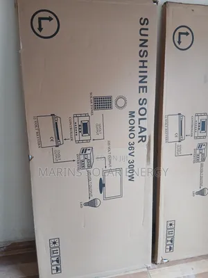 Sunshine Solar Panels 300watts