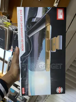 Earldom Eh166 2-in-1 Day Night Hd Car Sun Visor - Anti-Glare Driving