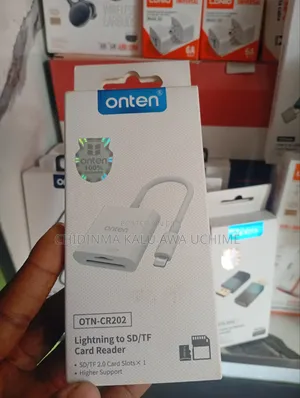 Onten Otn-Cr202 Apple Lightning to Micro Sd/Tf Card Reader
