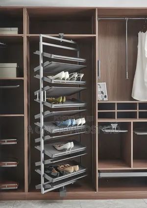 Shoe Rack (360 Degree Rotation)Cabinet
