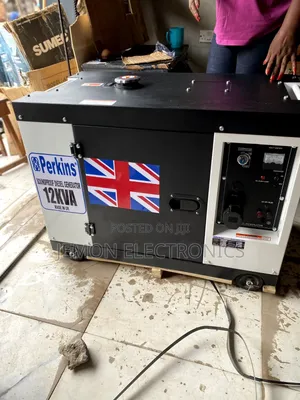 Perkins 12kva Diesel Silent Generator – Uk Manufactured