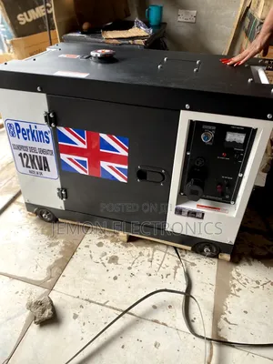 Heavy Duty 12kva Perkins Soundproof Generator Made in Uk