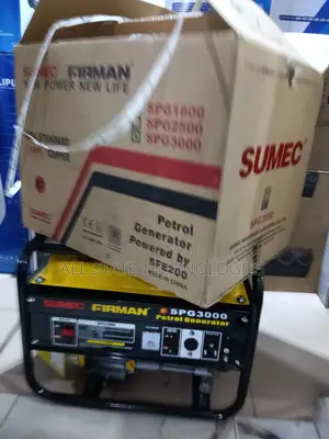 Sumec Spg3000 Petrol Generator Featuring Firman