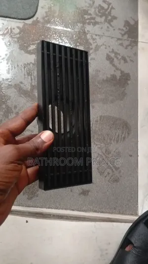20cm Black Line Floor Drain