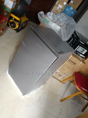 Hisense 90l Single Door Refrigerator - Sleek Silver