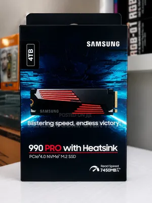Samsung 990 Pro With Heatsink SSD 4tb