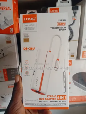 Ldnio Ds-26u Usb -C 6-in-1 Docking Station