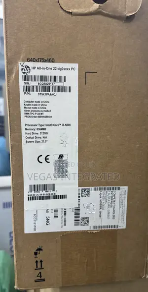 New HP 200 G4 22 All-in-One 8GB Intel Core i3 SSD 512GB