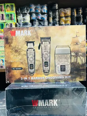 Wmark 3-in-1 All Metal Professional Clipper Set