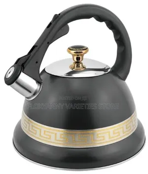 3.5l Haus Roland Whistling Kettle Black