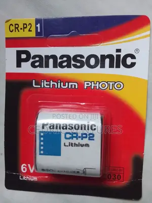Panasonic Cr-p2 Lithium Battery 6v