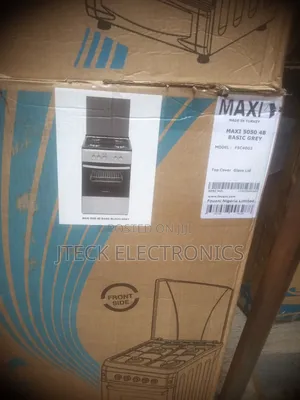 Maxi 4 Burners 50 by 50 All Gas Standing Gas Cooker