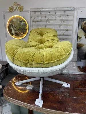 Luxury Velvet Swivel Accent Chair - Brand New Odogwu Lounge Chair
