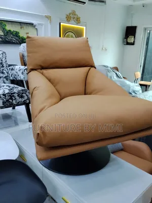 Luxury Velvet Swivel Accent Chair - Brand New Odogwu Lounge Chair