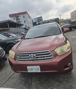 Toyota Highlander Limited 4x4 2008 Red