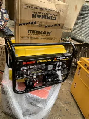 . Heavy-Duty Petrol Generator With Electric Key Start