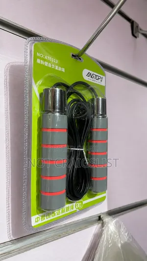 Weighted Skipping Rope for Belly Fat Loss Home Workout