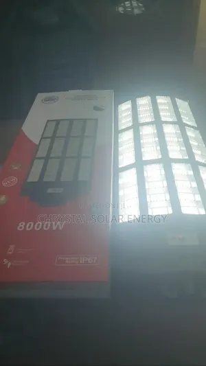 8000watts Solar Industrial Street Light 8-Eyes Wireless Remote Kits