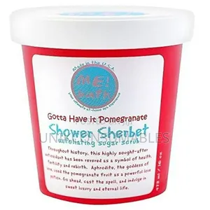 Me! Bath Shower Sherbet Pomegranate Exfoliating Sugar Scrub 473ml