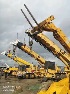Crane's 150tons, 120t, 100t, 90t, 80t, 50t And 30tons Others