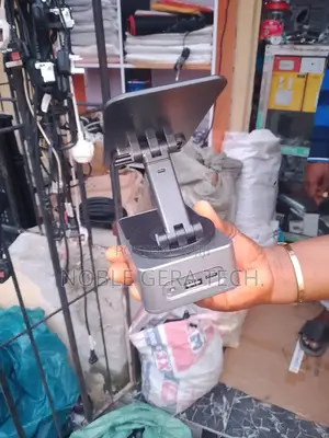Phone Stand With Speaker and Power Bank.