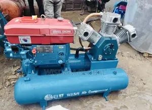 Mobile Air Compressor 3-Cylinder for Air Jackhammer Diesel