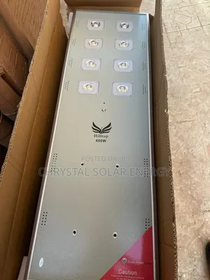 8eyes Industrial Solar Street Light With 400watts Super Brightness